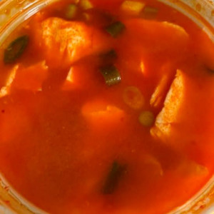 Soft Tofu Stew with Seafood 순두부찌개 해물