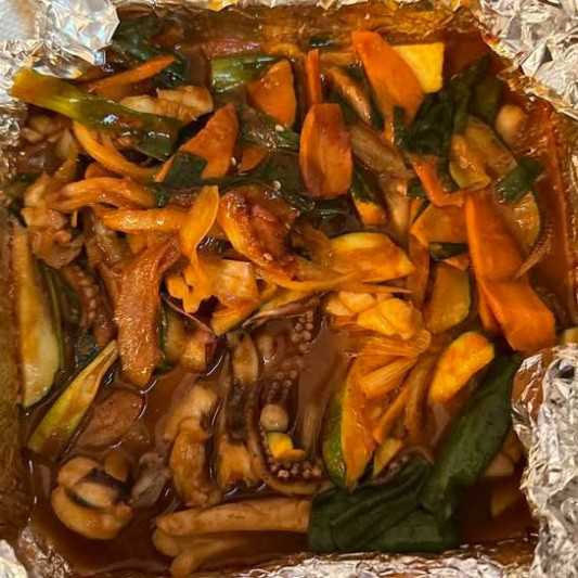 Stir-Fried Squid (오징어볶음)