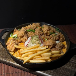 48. Rose Pasta with Fried Chicken 로제파스타 & 치킨