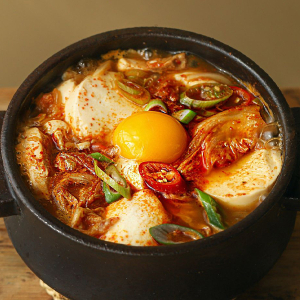 V-Kimchi Tofu Soup 김치순두부