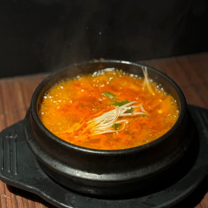 22. Kimchi Stew Soup (Pork Belly) 김치찌개