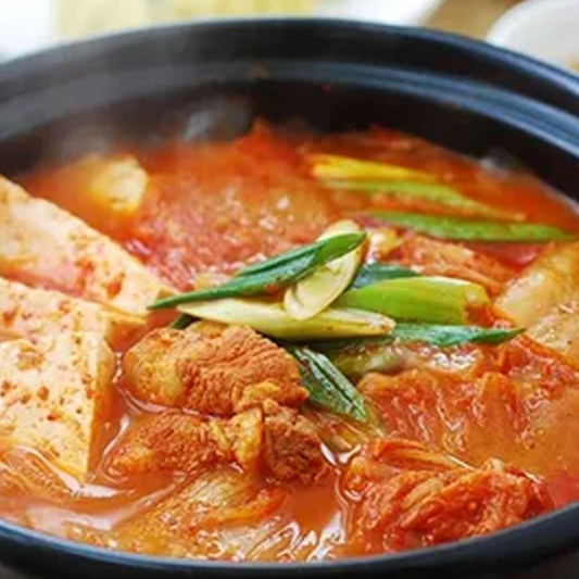 22. Kimchi Stew Soup (Pork Belly) 김치찌개