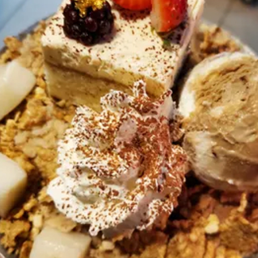 8. Tiramisu Shaved Ice 티라미수빙수