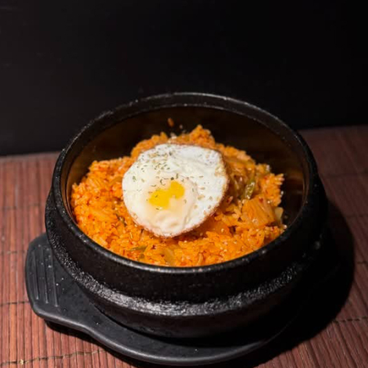 41. Kimchi Bacon Fried Rice 김치볶음밥