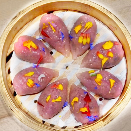 C03. Crystal Mushroom & Veggie Dumplings (8 pcs)