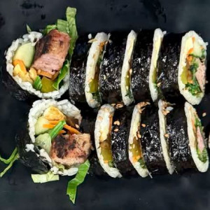 Dduckkalbi Kimbap