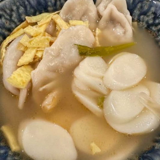 Dumpling Rice Cake Soup