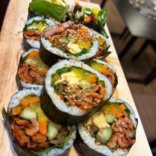 Spicy Pork Kimbap