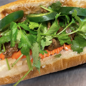 S3. Beef Brisket Sandwich B&aacute;nh M&igrave; Thịt B&ograve;