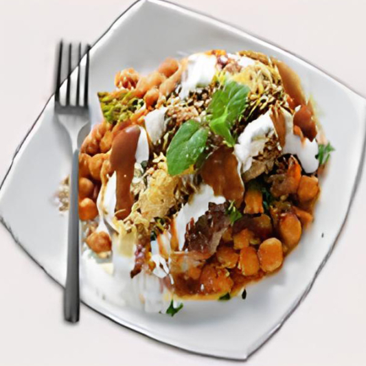 Aloo Tikki Chaat