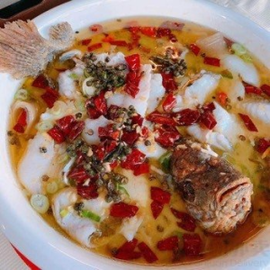 House Special Fish with Preserved Vegetable