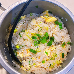 Fried Rice with Egg & Green Onion