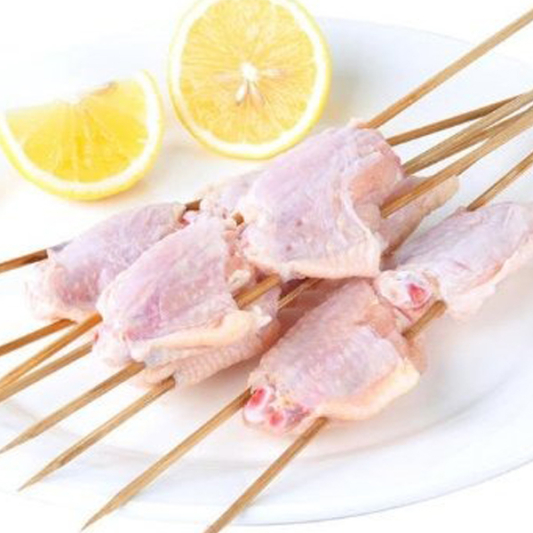 Grilled Chicken Wings (5 Skewers)