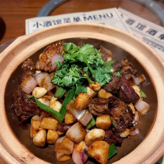 Diced Angus Beef with Black Pepper