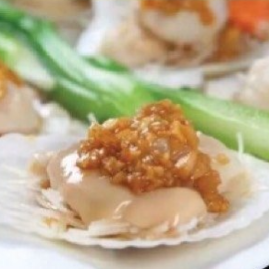 Scallops with Garlic and Vermicelli (5 Pieces)