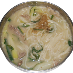 B3. Duck Noodle Soup 오리칼국수