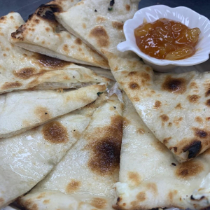 Cream Cheese Naan