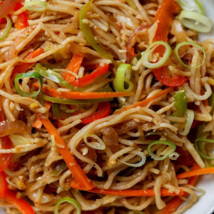 Vegetable Hakka Chow Mein