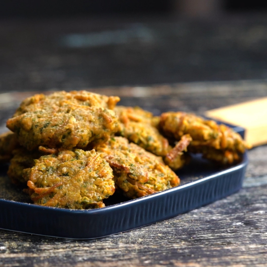 Mixed Vegetable Fritters (6 pcs)