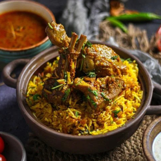 Gongura Mutton Biryani