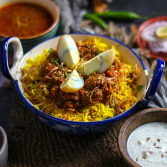 Gongura Egg Biryani