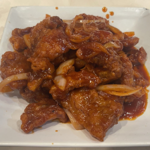 60. Baked Ribs in Peking Style 京都焗肉排