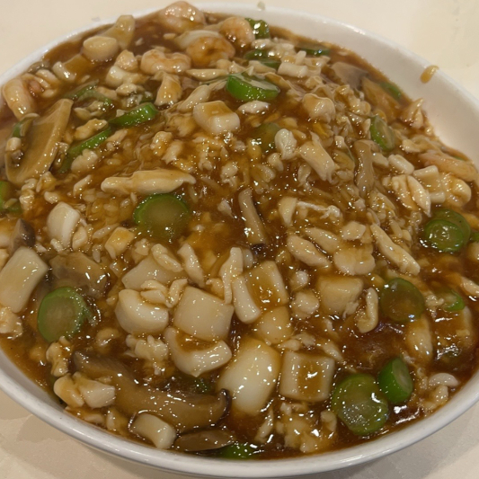 174.	Fried Rice with Fukian Style 福建炒飯