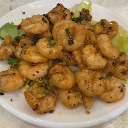 14. Fried Shrimp Balls with Garlic Salt 椒鹽蝦仁