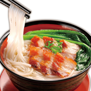 248. BBQ Pork Lai Fun Soup 叉燒湯瀨粉