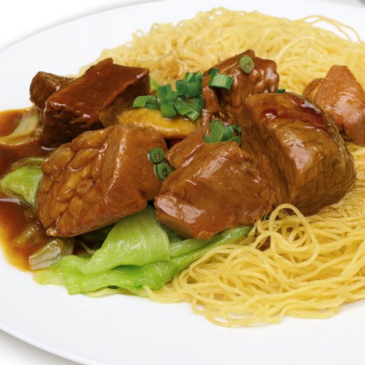 276. Beef Stew Lo Mein 牛腩撈麵