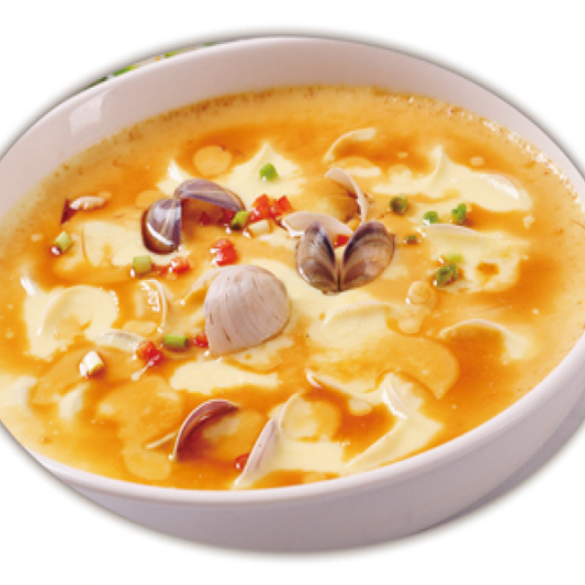 119. Steamed Egg with Clam 蛤蜊蒸蛋