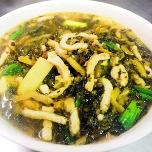 R4. Shredded Pork and Chinese Preserved Mustard Rice Noodle Soup 榨菜肉丝粉