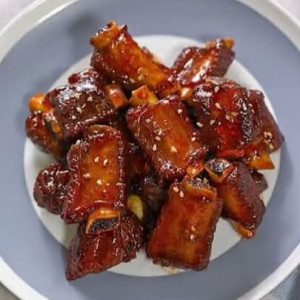 Stir-Fried Sweet & Sour Spare Ribs 糖醋排骨煲