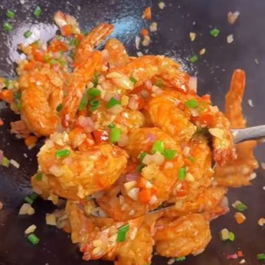 Spicy Salt and Pepper Fried Shrimp 香脆椒鹽大蝦