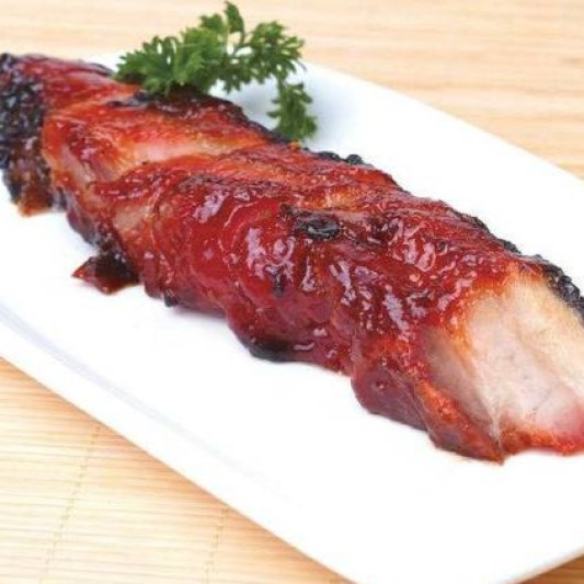 BBQ Pork on Rice 蜜汁叉燒飯 