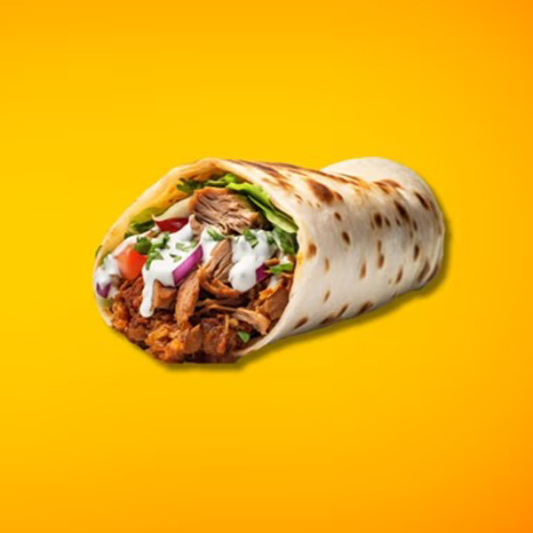 Cheese Chicken Shawarma Wrap