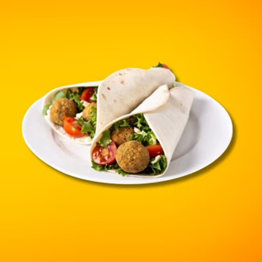 Falafel Donair Wrap