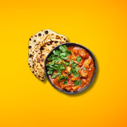 Butter Chicken with Naan (2 pcs)
