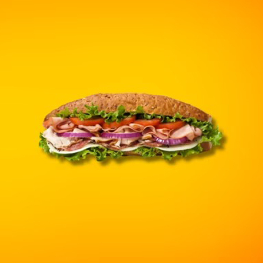 Ham, Salami & Onions Sub