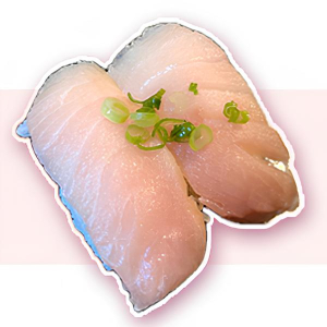 Yellowtail (Hamachi) Nigiri