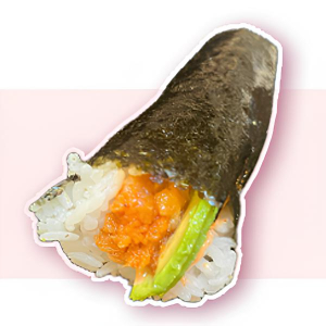 Spicy Salmon Hand Roll (2 pcs)