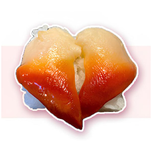 Surf Clam (Hokkigai) Nigiri