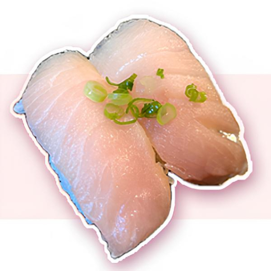 Yellowtail (Hamachi) Nigiri