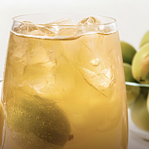 Iced Green Plum Tea (12 oz)