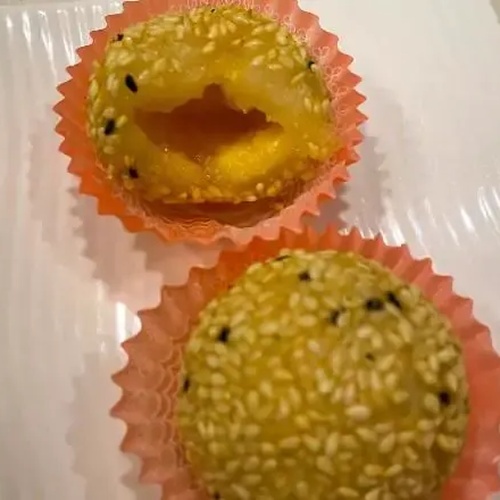 Deep-Fried Rice Ball 流沙煎堆