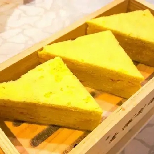 Layered Papaya Cake 木瓜千層馬拉糕