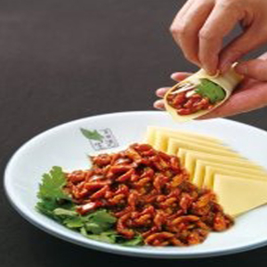 Saut&eacute;ed Shredded Pork in Sweet Bean Sauce