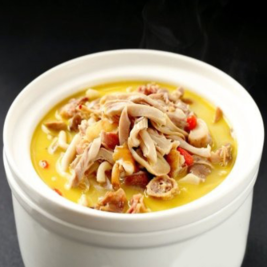 Stewed Chicken and Pork Stomach Sou
