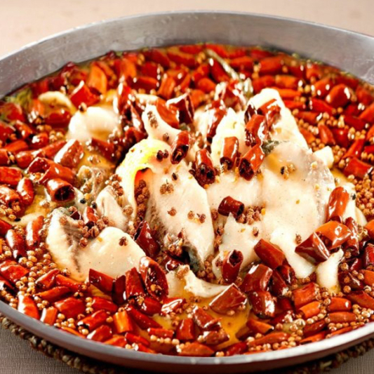 Fish Fillets in Hot Chili Oil