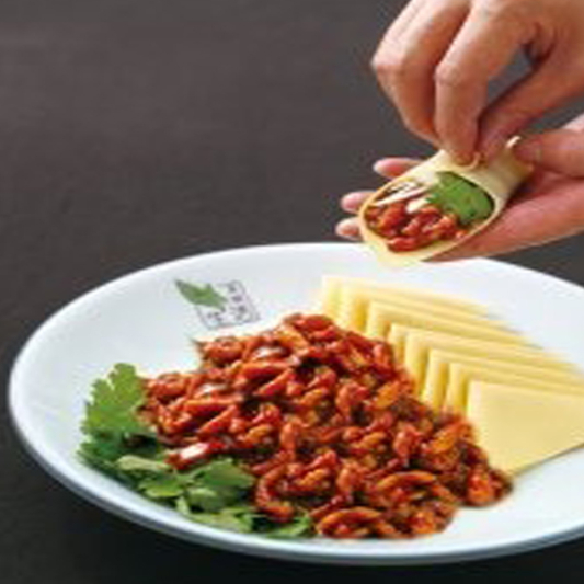 Saut&eacute;ed Shredded Pork in Sweet Bean Sauce